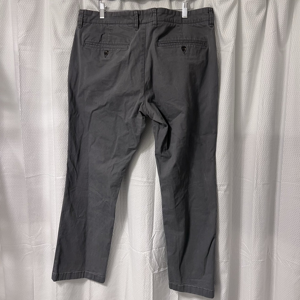 Goodfellow Men's Straight Fit Hennepin Chino, Light Gray, 38x30 Preppy Easter - Picture 6 of 7